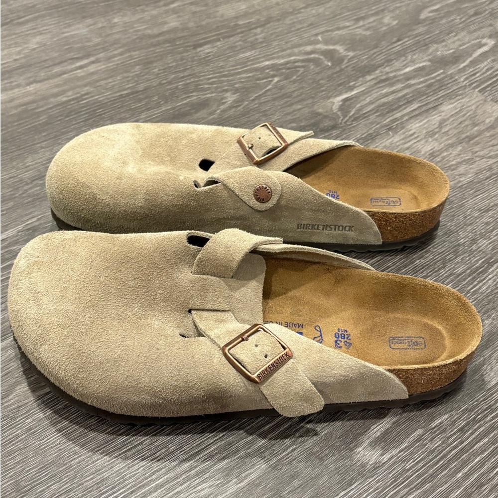 Birkenstock Suede Clogs
